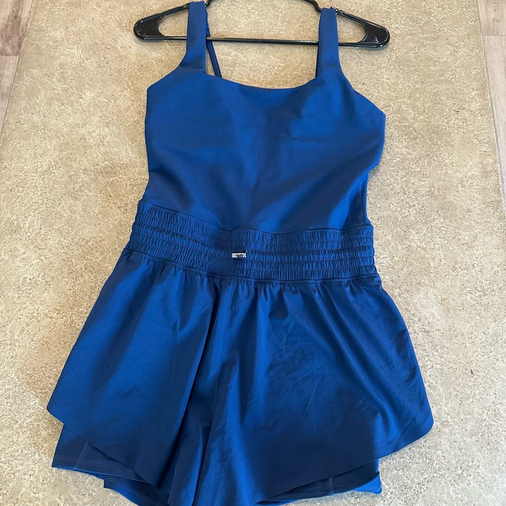 Abercrombie & Fitch Blue Jumpsuit